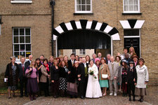 All Pig Dyke Members who came to the wedding