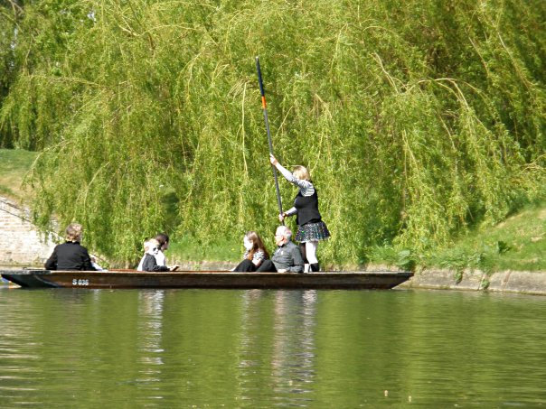 <p>May 1, 2009 -  As usual, after dancing in Cambridge some of us went punting.</p>