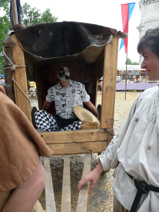 <p>The boss gets taken for a ride</p>