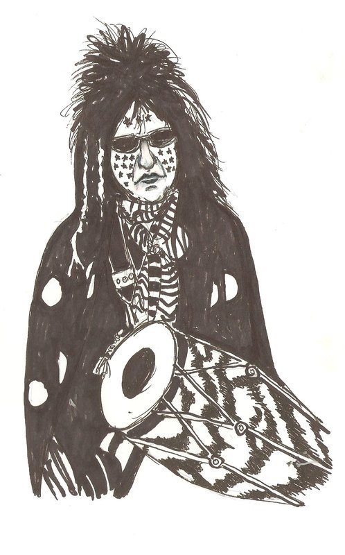 <p>Chris : Drawing by Dea Paradisos</p>