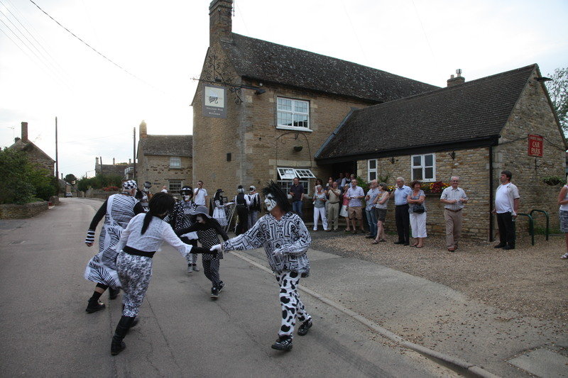 <p>2011: Pub night at Wood Newton</p>