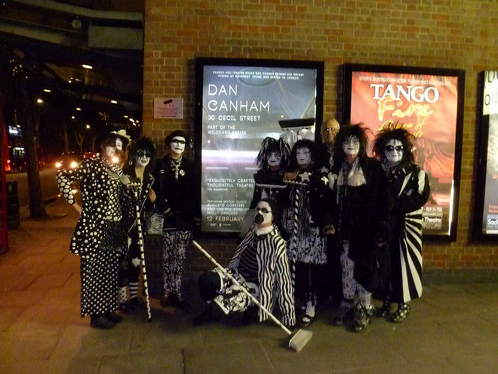<p>The Dan Canham poster is the one advertising the event in which we were appearing.</p>
