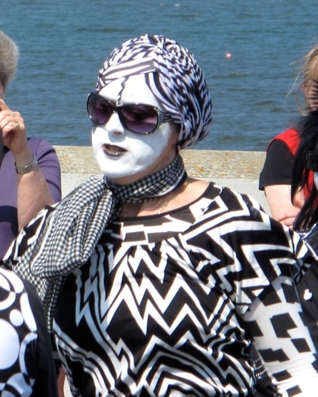 <p>At Lobster Potties festival, July 2013  (photo: Marc Peirson)</p>